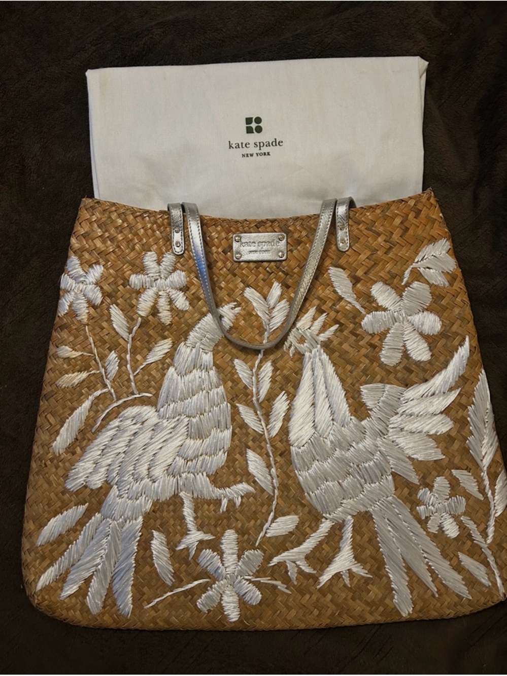 Kate Spade Oaxaca Tote Bag  Woven Tote